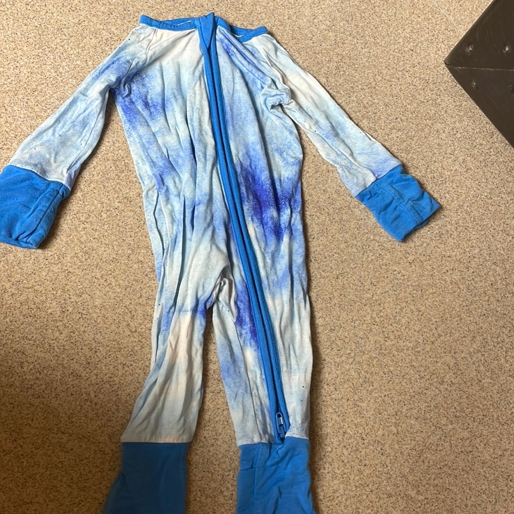Little sleepies blue watercolor